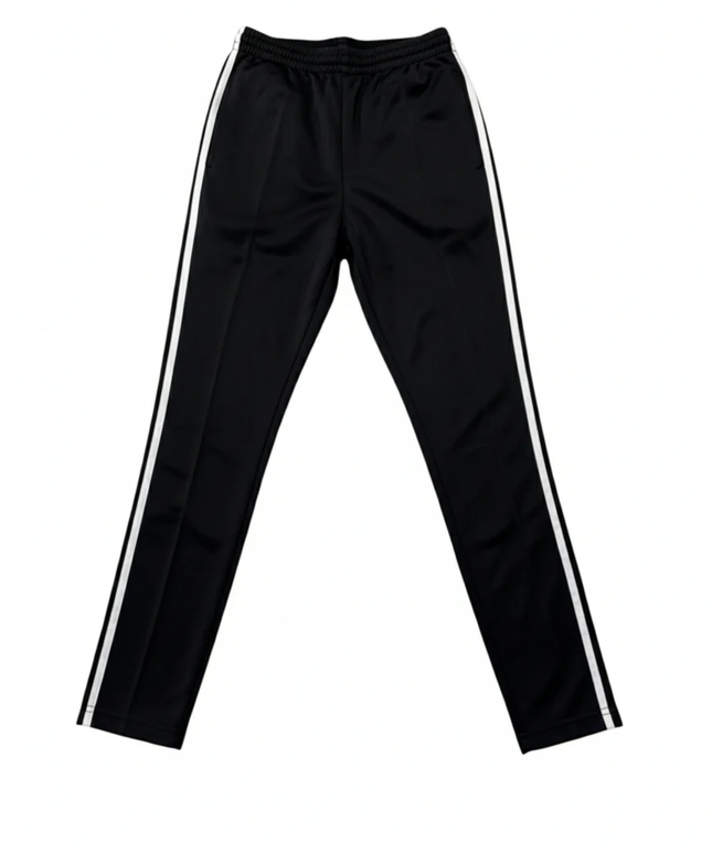 Adidas Black 3-Stripe Trefoil Track Pants