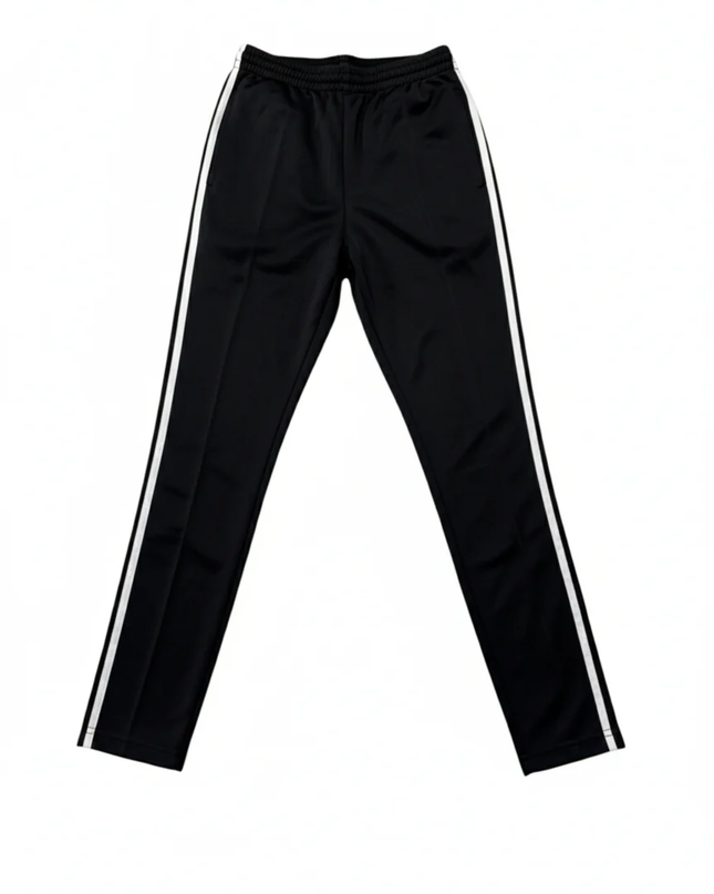 Adidas Black 3-Stripe Trefoil Track Pants