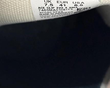 Lacoste Ace Clip 223 Leather Sneakers | Beige | EU 41