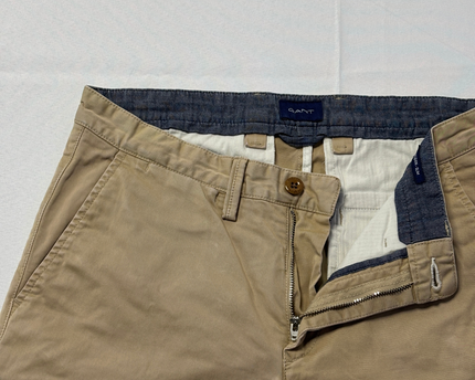 Gant Beige Hallden Slim Fit Chinos