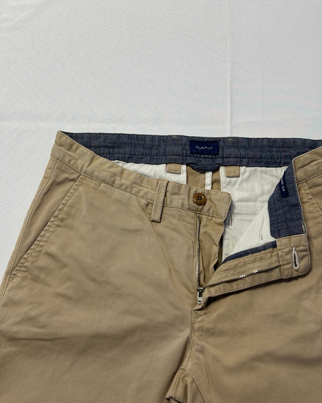 Gant Beige Hallden Slim Fit Chinos