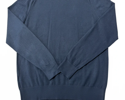 Calvin Klein Men's Classic Navy Blue Crewneck Knit Sweater