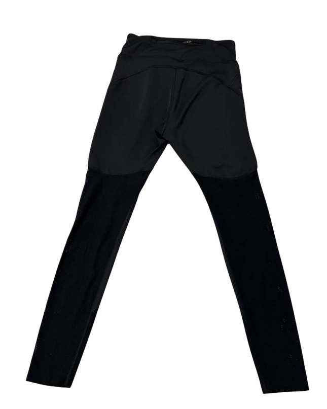 Nike Air Dri-FIT Black Mesh Panel Performance Running Leggings