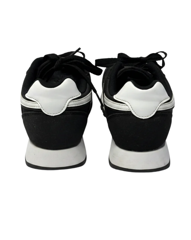 Reebok Black and White Athletic Sneakers