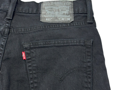 Levi's 511 Slim Fit Black Jeans
