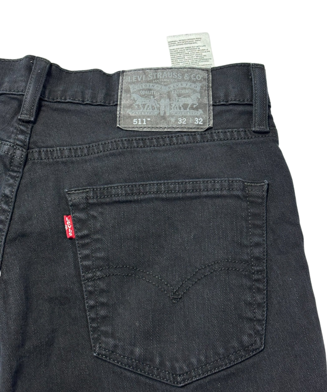 Levi's 511 Slim Fit Black Jeans