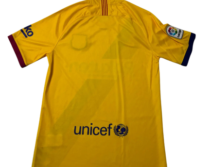 FC Barcelona Yellow 2019/20 Away Football Jersey