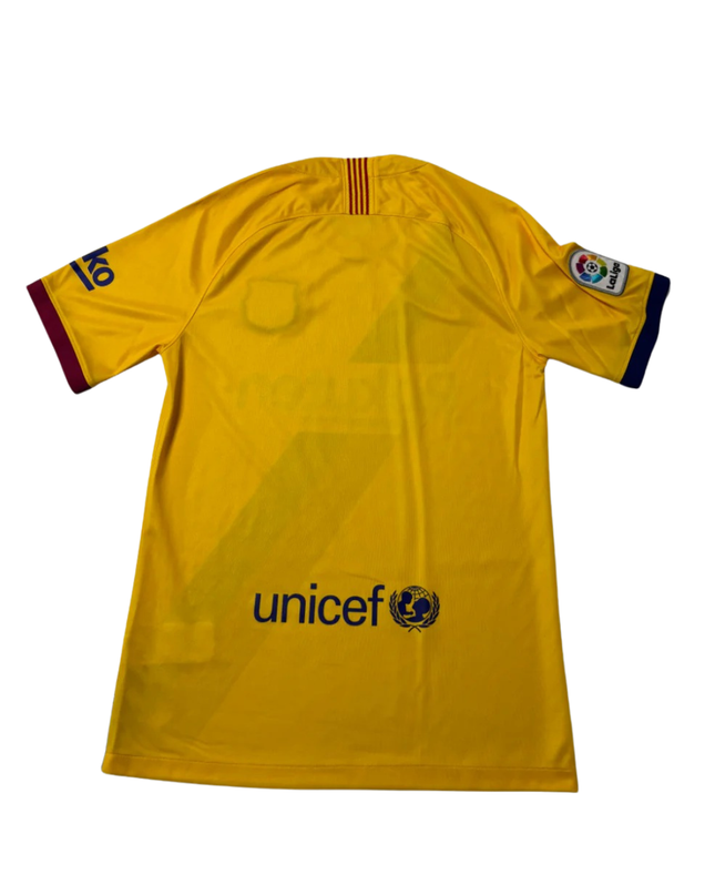 FC Barcelona Yellow 2019/20 Away Football Jersey