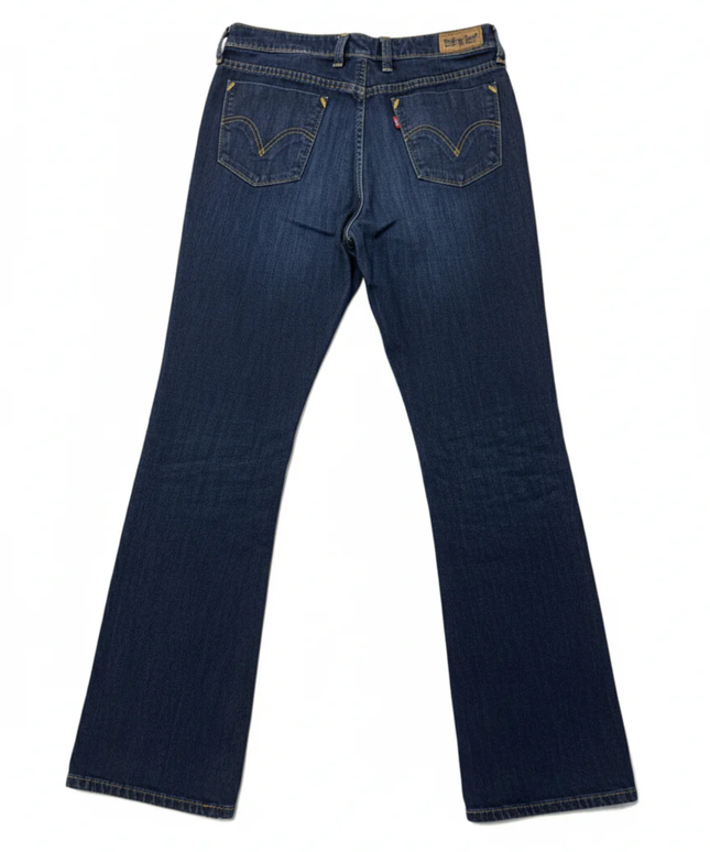 Levi's 627 Dark Blue Straight Fit Denim Jeans