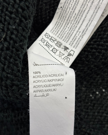 Calvin Klein Jeans Black Logo Graphic Crop Top