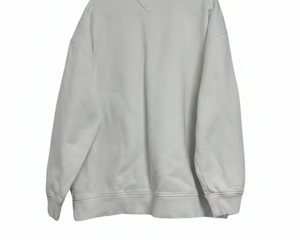 Tommy Jeans White Graphic Logo Crewneck Sweatshirt