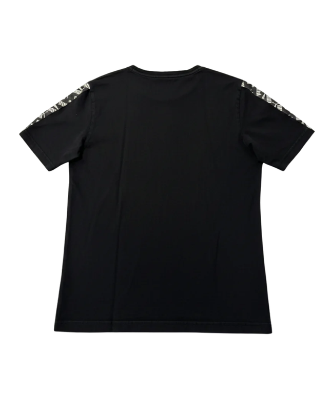 Puma Black Branded Tape Sleeve T-Shirt