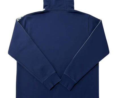 Nike Navy Blue Taped Logo Hoodie