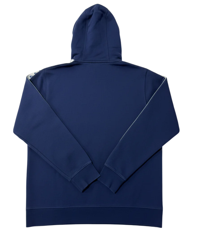 Nike Navy Blue Taped Logo Hoodie