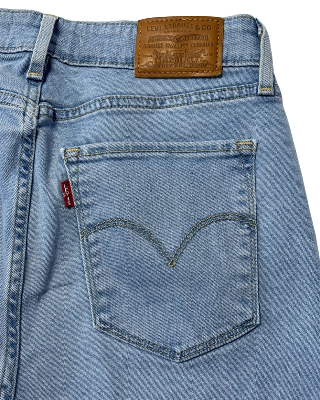 Levi's 721 High Rise Skinny Blue Jeans