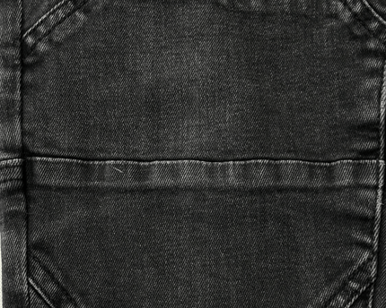 ZARA Slim Fit Washed Black Seam Detail Denim Jeans