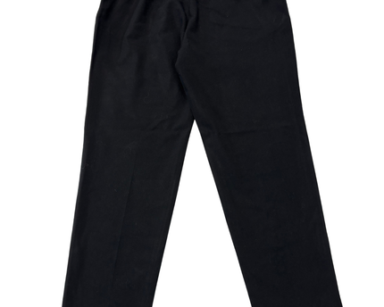 Zara Basic Black Drawstring Waist Trousers