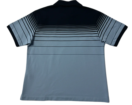 Uniqlo x JW Anderson Navy and Light Blue Gradient Stripe Polo Shirt