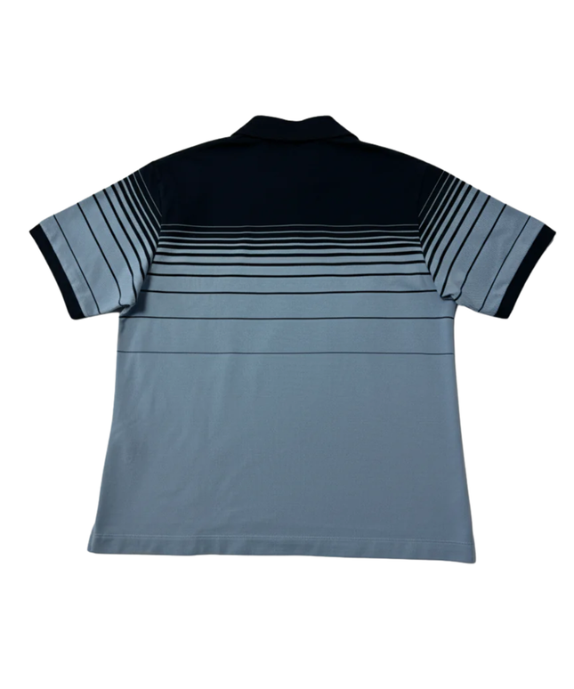 Uniqlo x JW Anderson Navy and Light Blue Gradient Stripe Polo Shirt