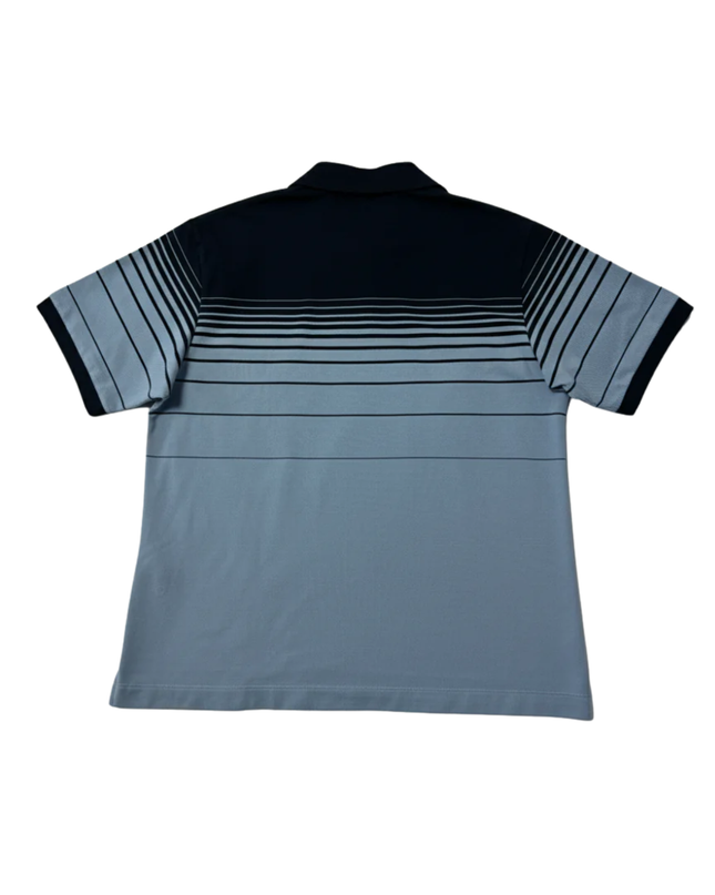 Uniqlo x JW Anderson Navy and Light Blue Gradient Stripe Polo Shirt