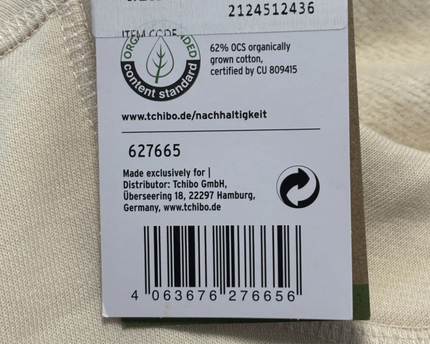 Tchibo Essentials Cream Mock Neck Snap-Front Jacket W/Tags