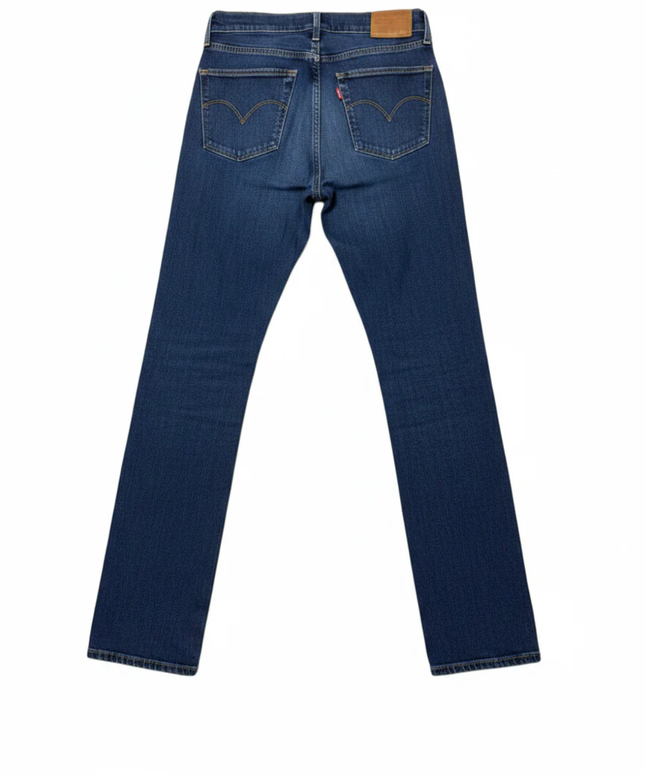 Levi's Premium 724 High Rise Straight Blue Jeans