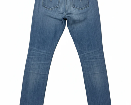 Levi's Blue Demi Curve Low Rise Skinny Jeans
