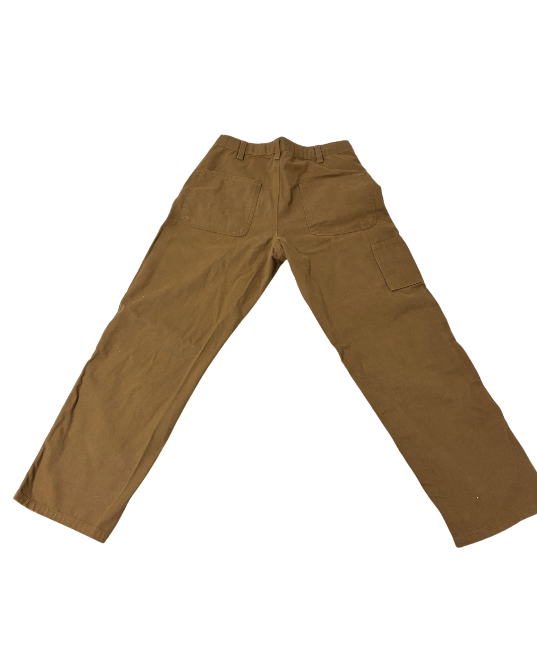 Vintage Brown Workwear Carpenter Pants - S | Waist: 30"