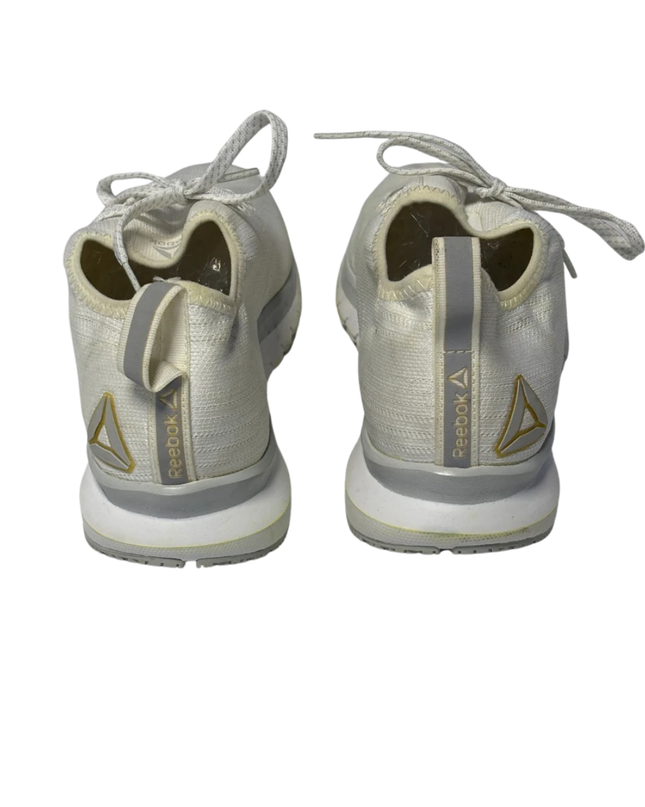 Reebok White Mesh Running Sneakers for Women