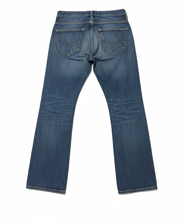 Levi's Blue 506 Standard Straight Leg Jeans
