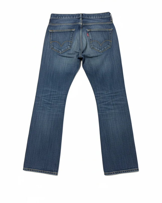 Levi's Blue 506 Standard Straight Leg Jeans