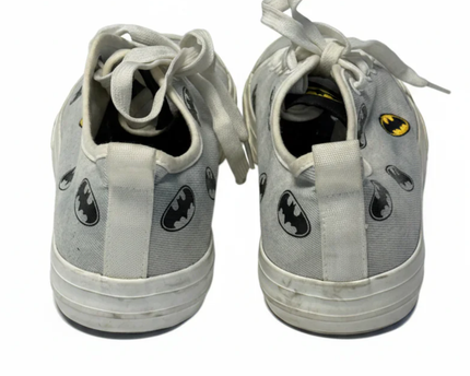 Batman Light Blue Graphic Print Sneakers
