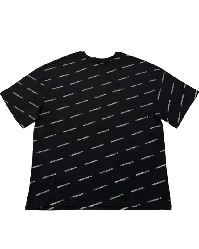 Don't Call Me Jennyfer Black Graphic All-Over Print T-Shirt W/Tags