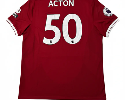 New Balance Red Liverpool FC 125 Years Anniversary ACTON 50 Jersey