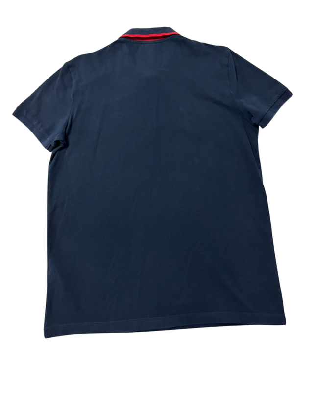 BOSS Navy Blue Short Sleeve Polo Shirt