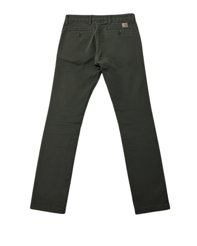 Carhartt WIP Olive Green Slim Fit Chino Pants