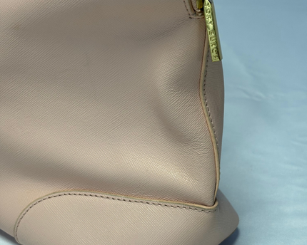 Tory Burch Pink Robinson Dome Satchel Bag
