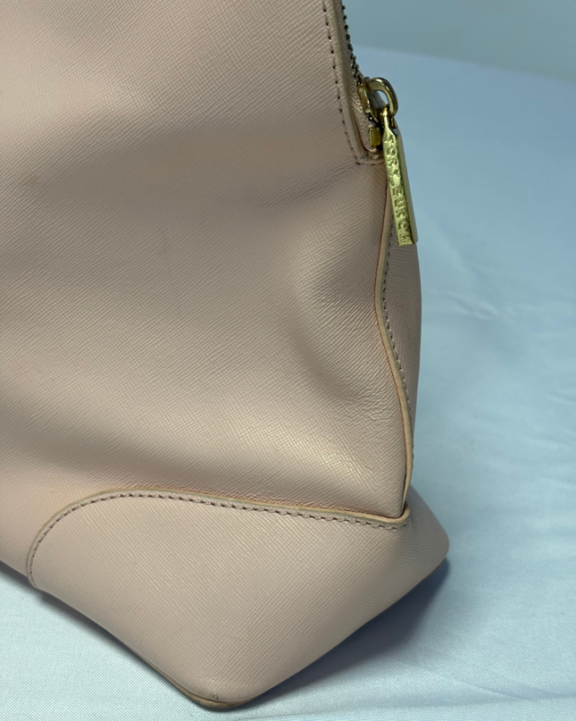 Tory Burch Pink Robinson Dome Satchel Bag