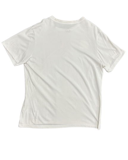 Jordan White Dri-FIT Red Jumpman Logo Athletic T-Shirt  – M