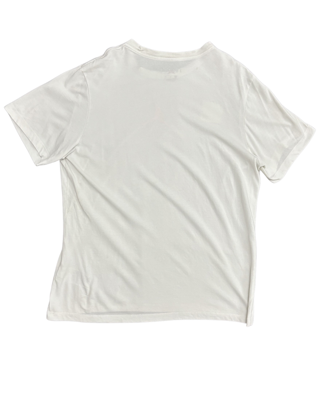 Jordan White Dri-FIT Red Jumpman Logo Athletic T-Shirt  – M