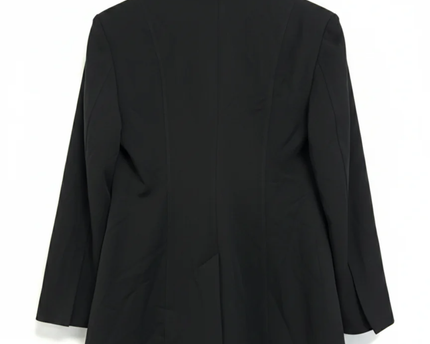 K/ZN Black Collarless Tailored Blazer W/Tags