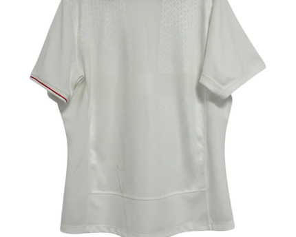 Nike White England Rugby O2 Sponsor Jersey XL