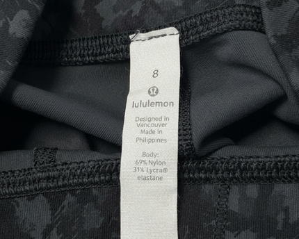 Lululemon High-Rise Animal Print Workout Leggings