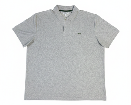 Lacoste Grey Short Sleeve Regular Fit Polo Shirt