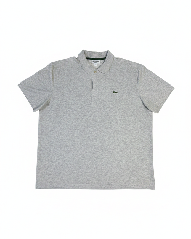 Lacoste Grey Short Sleeve Regular Fit Polo Shirt