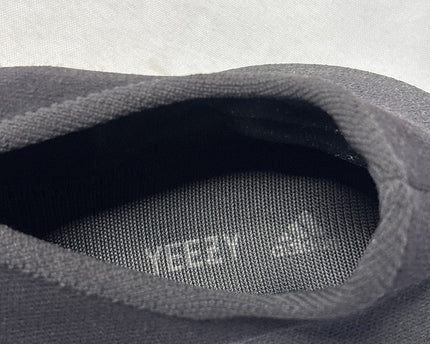 Adidas Black Knit Yeezy Slip-On Shoes