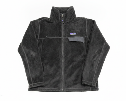 Patagonia Black High-Pile Fleece Jacket