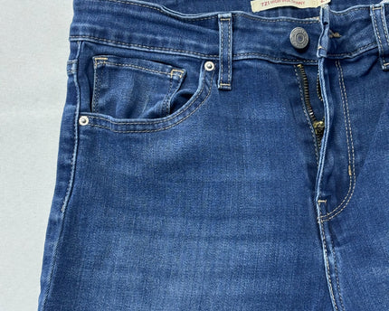 Levi's Blue 721 High Rise Skinny Jeans