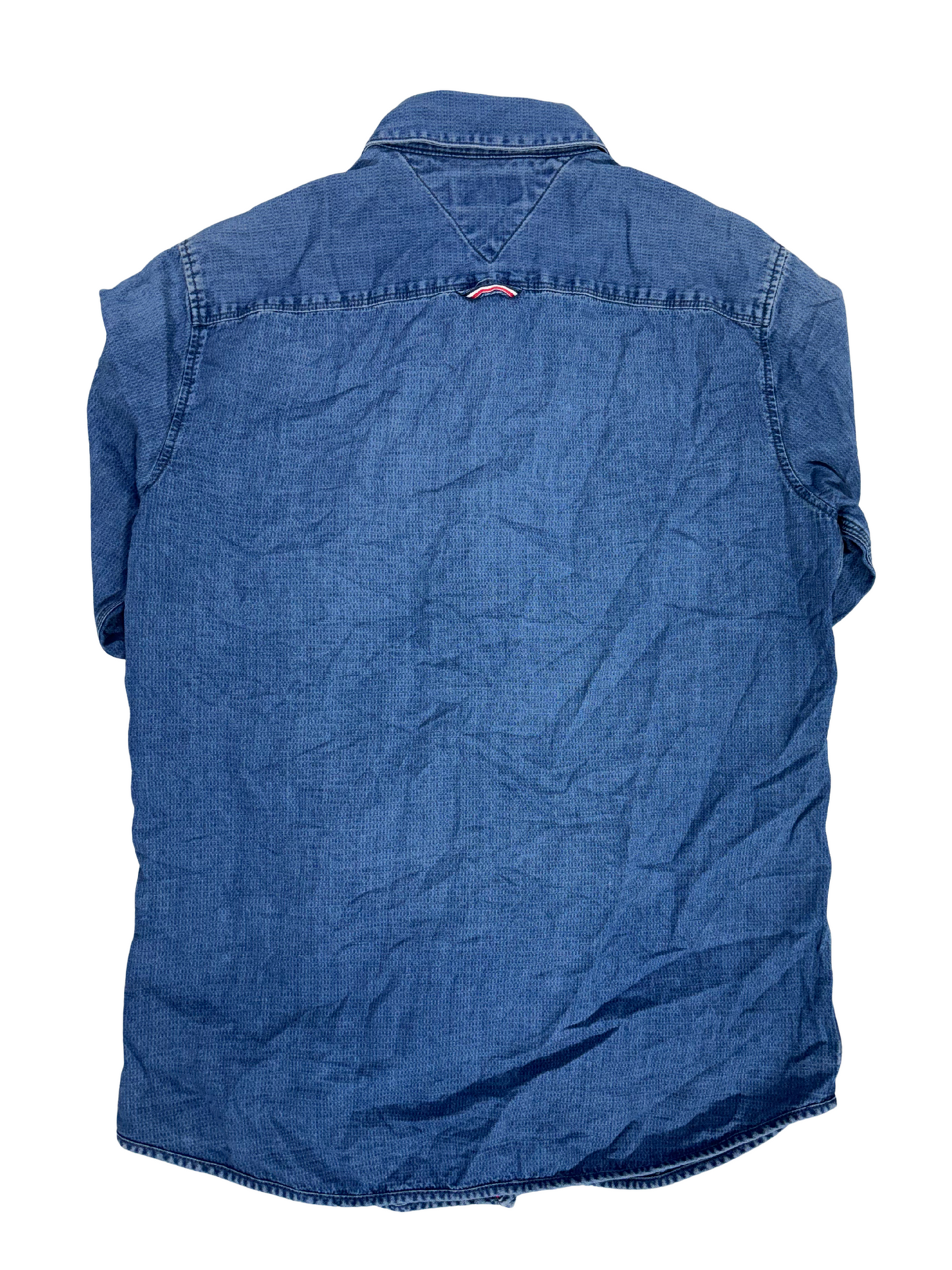 Tommy Hilfiger Denim Blue Button Down Shirt - M