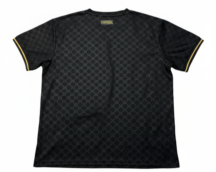 Força Portugal Black Performance Training Jersey